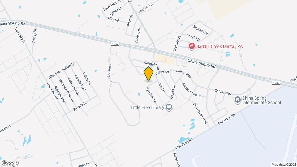 10317 Hyacinth Ln Map and Location Details