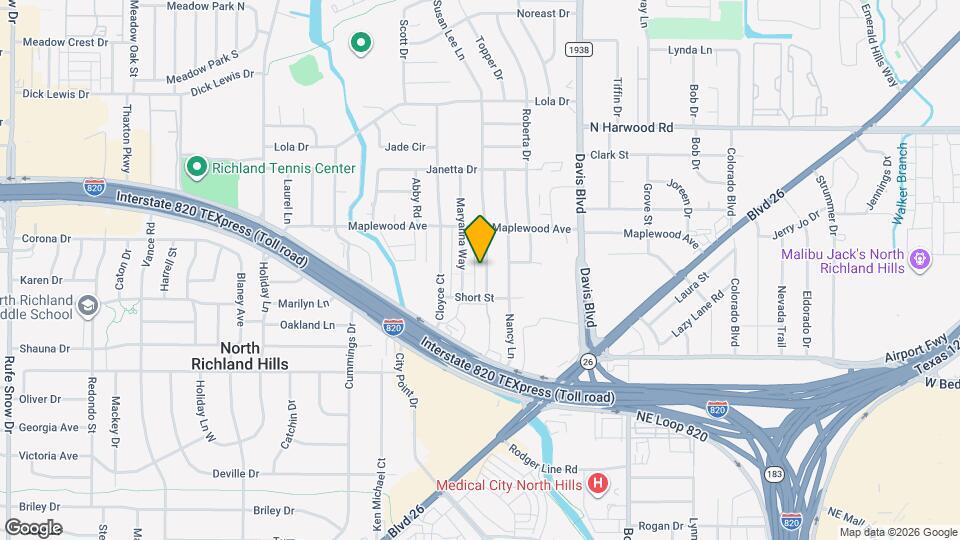 4917 Susan Lee Ln Map and Location Details