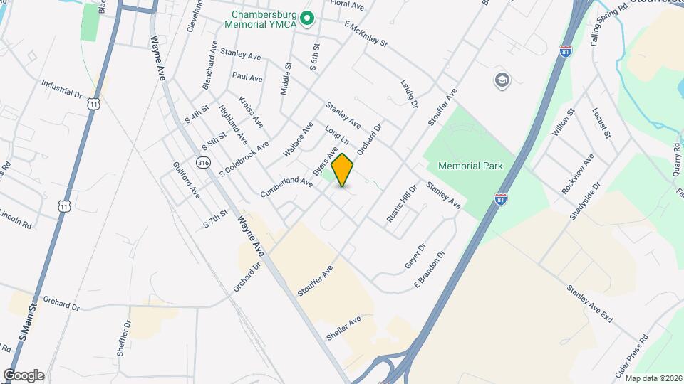 10 Brookline Ct Mapa y Detalles de la Ubicación