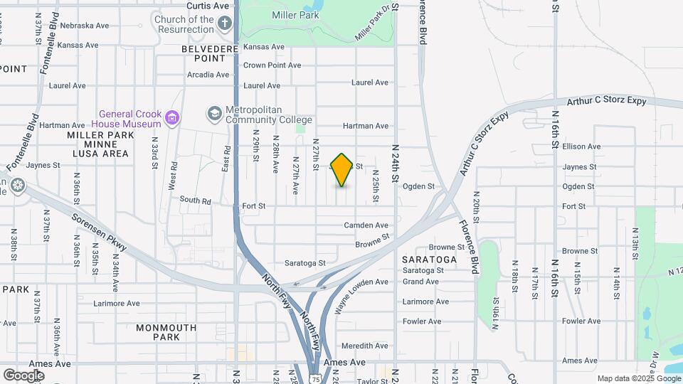 5315 N 26th St Map and Location Details