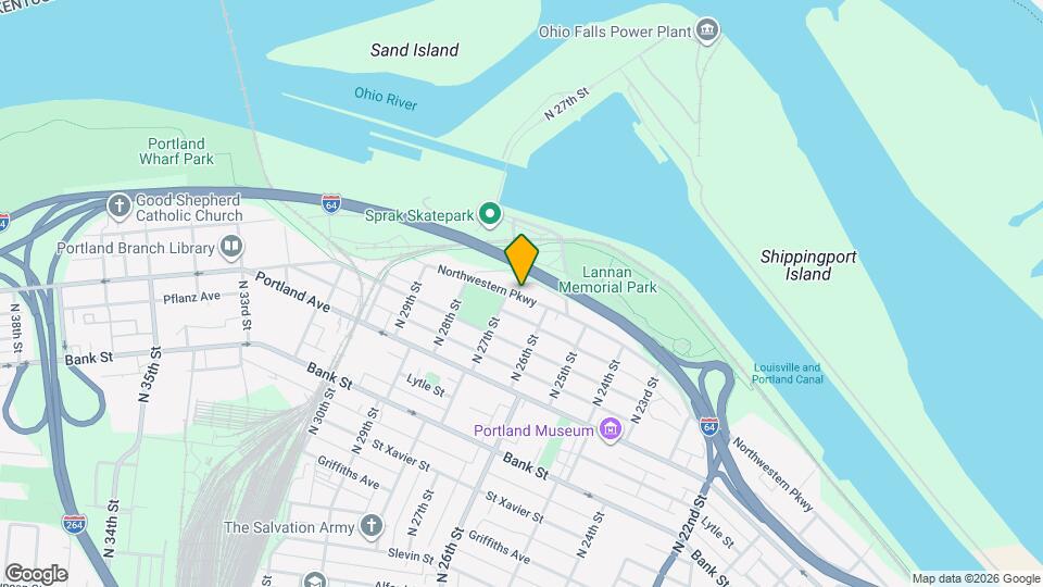 2639 Northwestern Pkwy Map and Location Details