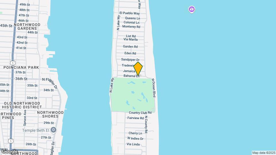 216 Bahama Ln Map and Location Details