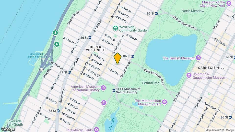 2-25 W 84th St Map and Location Details