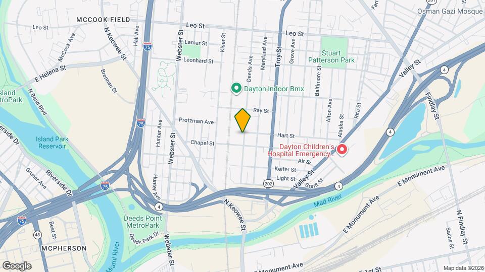 321 Deeds Ave, Unit 319 Mapa y Detalles de la Ubicación