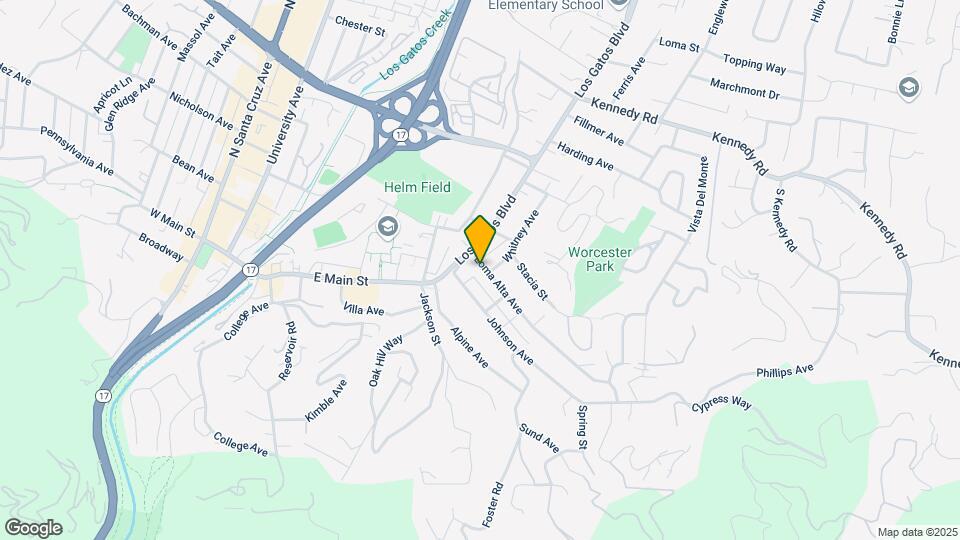 20 Loma Alta Ave Mapa y Detalles de la Ubicación