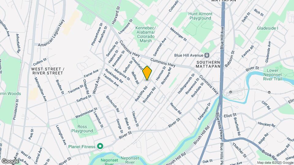 11 Radcliffe Rd Map and Location Details