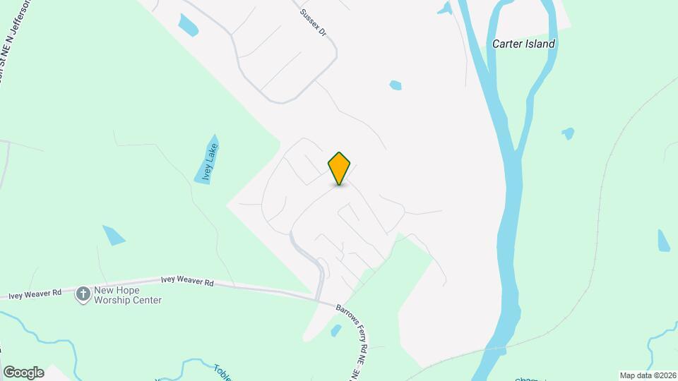 2461 River Ridge Rd NE Map and Location Details