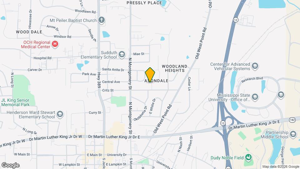 503 Overstreet Dr Map and Location Details