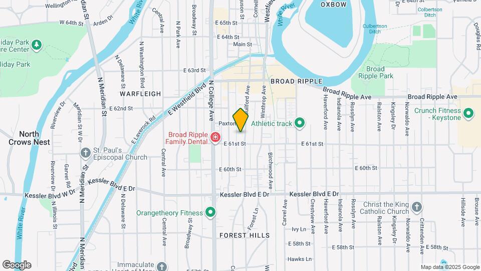 6116 Guilford Ave Map and Location Details