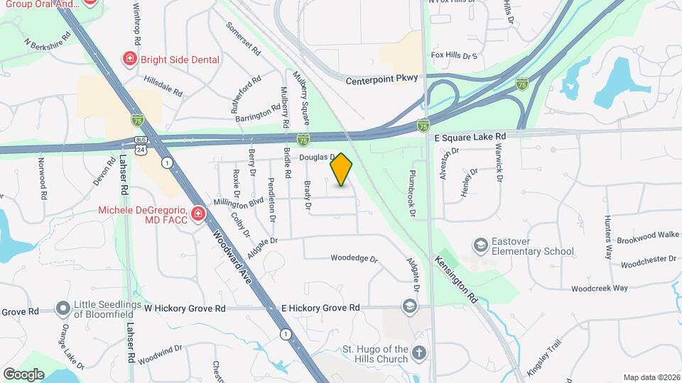 327 Millington Blvd Map and Location Details