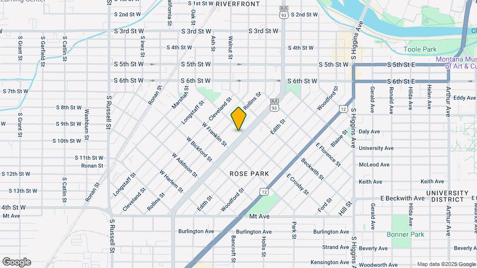 603 Stephens Ave Map and Location Details