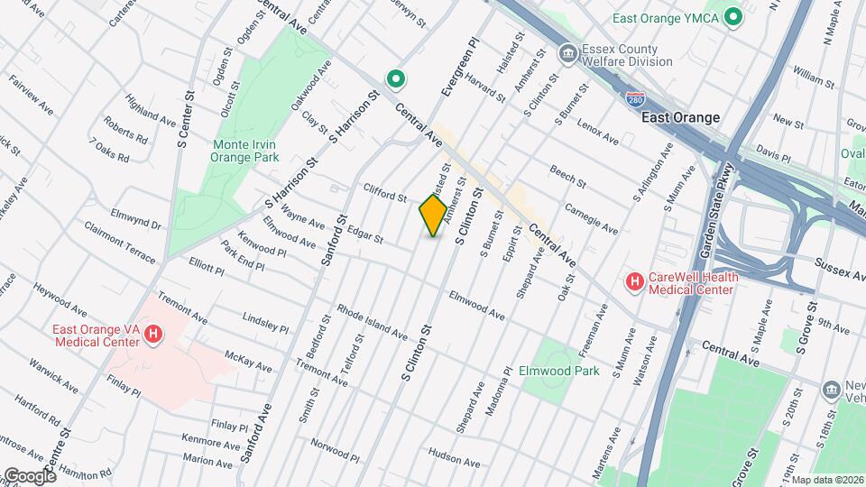 261 Amherst St, Unit 1 Map and Location Details
