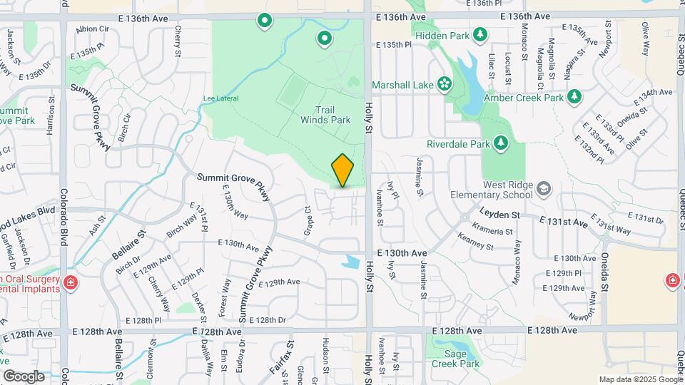 13275 Holly St Map and Location Details