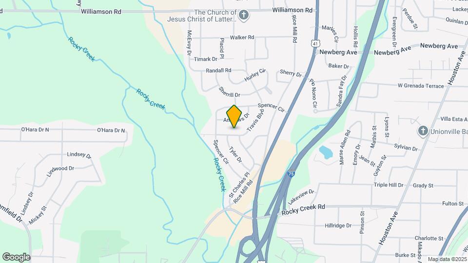 3827 Travis Blvd Map and Location Details