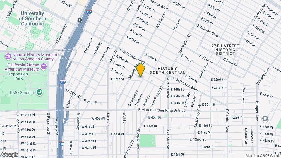 338 E 36th St, Unit Five br 4 bath 4 parking Mapa y Detalles de la Ubicación