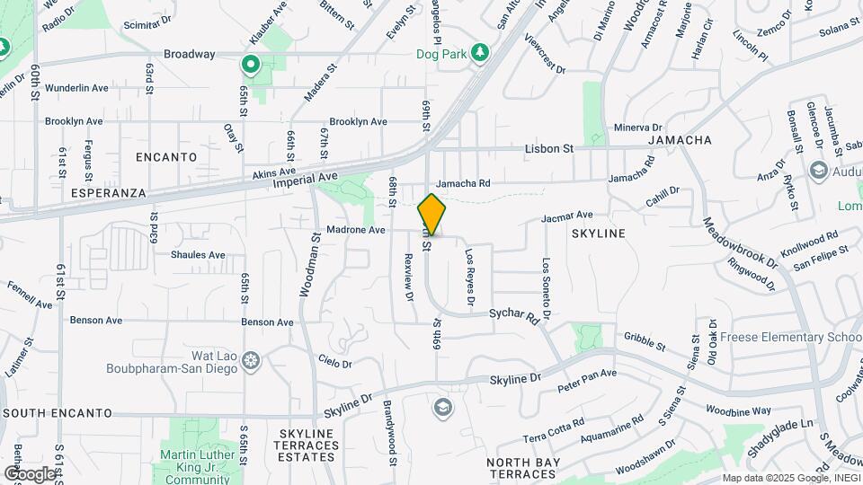 361 69th St Map and Location Details