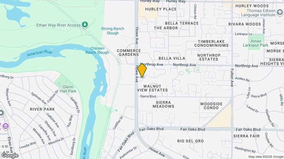 2229 Woodside Ln Map and Location Details