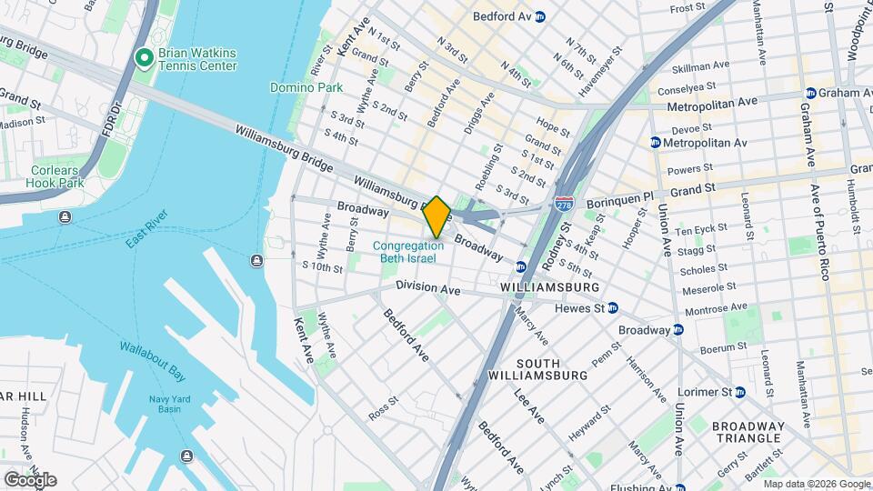 188 S 8th St Map and Location Details