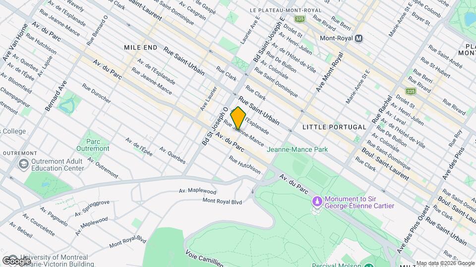 257 Villeneuve Rue O Map and Location Details