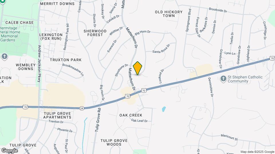 208 Blue Ridge Dr Mapa y Detalles de la Ubicación