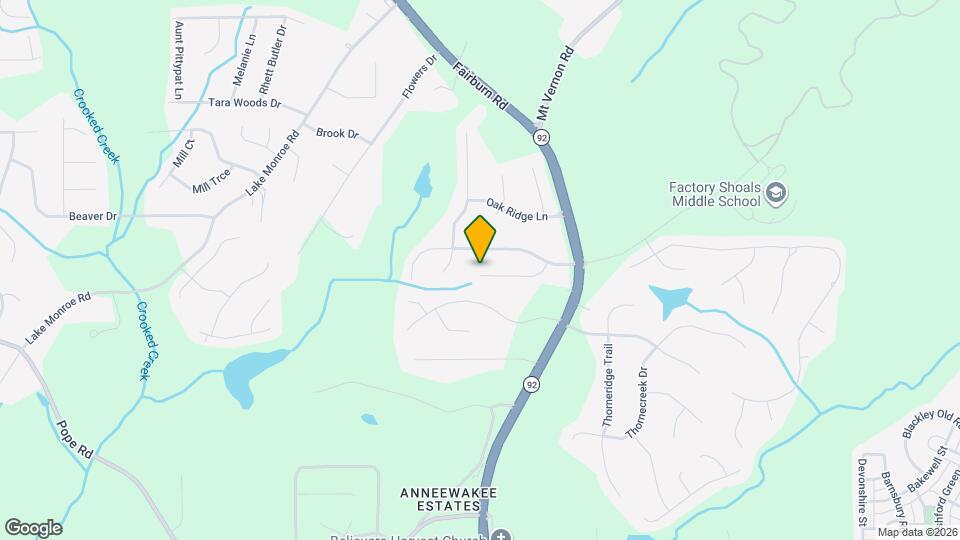 2642 Mountain Brook Ct Mapa y Detalles de la Ubicación