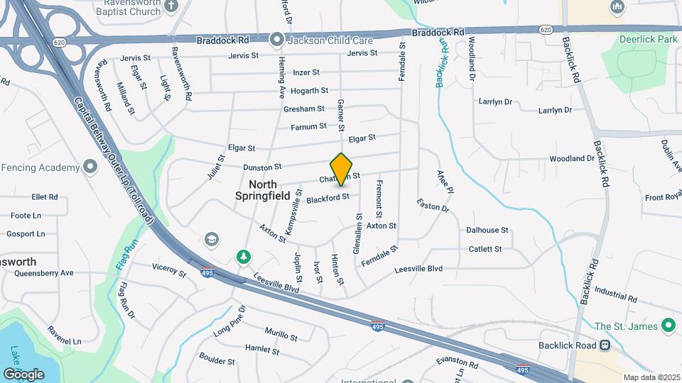 7406 Blackford St Map and Location Details