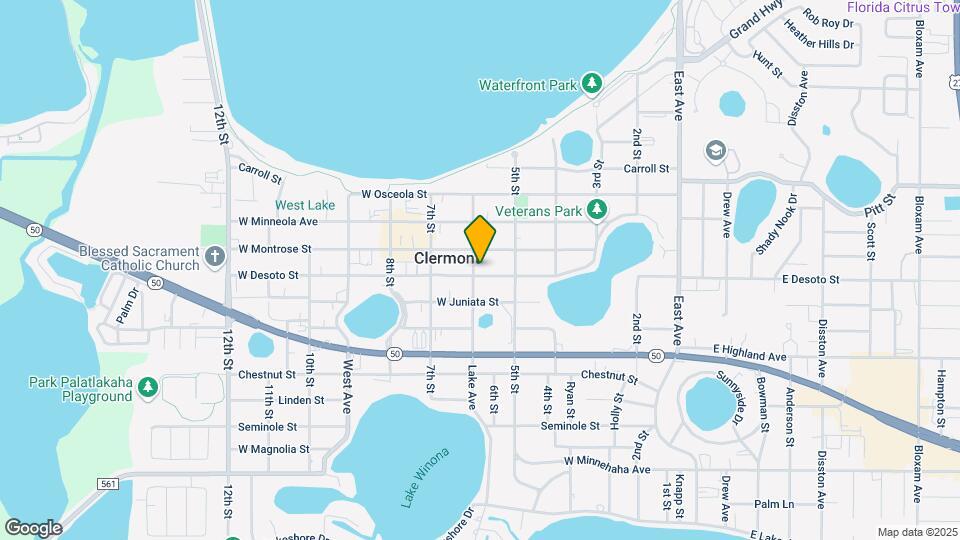 791 Lake Ave Mapa y Detalles de la Ubicación