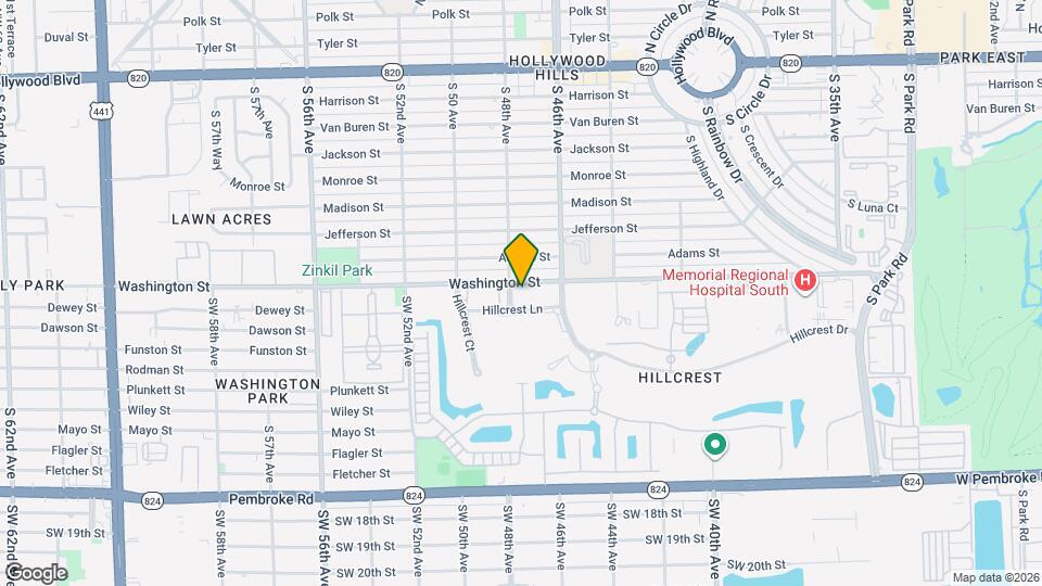4700 Washington St, Unit 4700 Washington St. # 308 Map and Location Details