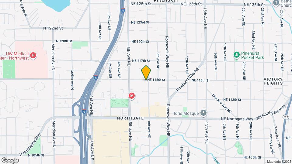 557 NE 115th St Map and Location Details