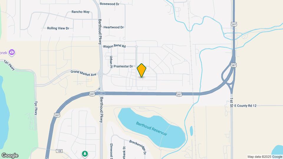 2711 Tallgrass Ln Map and Location Details