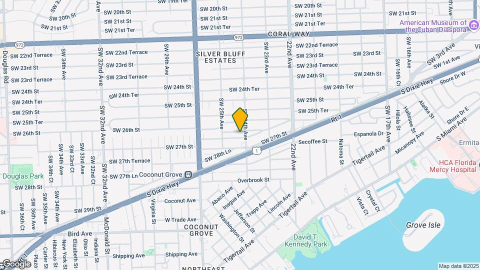 2421 SW 26th Ln-Unit -1 Map and Location Details
