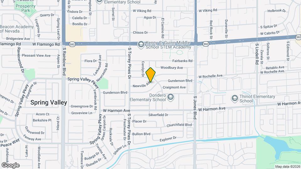 6381 Newville Ave Mapa y Detalles de la Ubicación