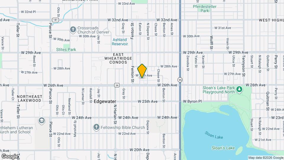 2656 Eaton St Map and Location Details