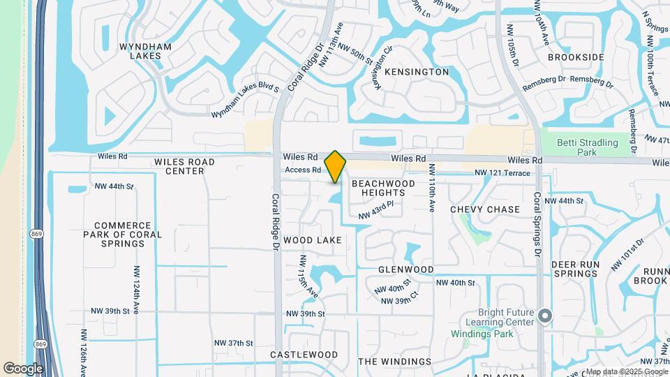 11440 NW 45th St Map and Location Details