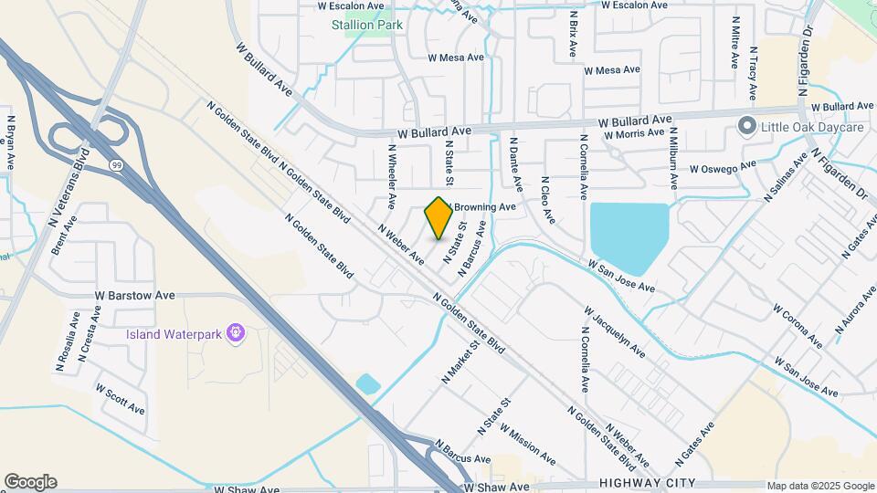 5514 N Delbert Ave Map and Location Details