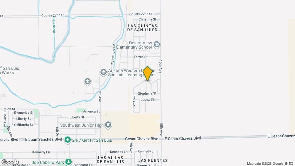 2005 Mendez St Map and Location Details