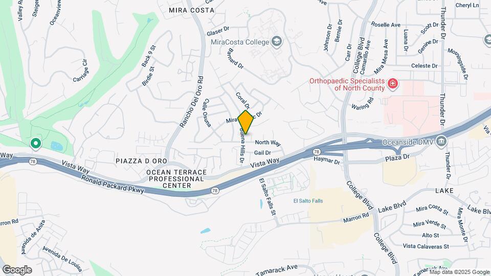 3296 Buena Hills Dr Map and Location Details