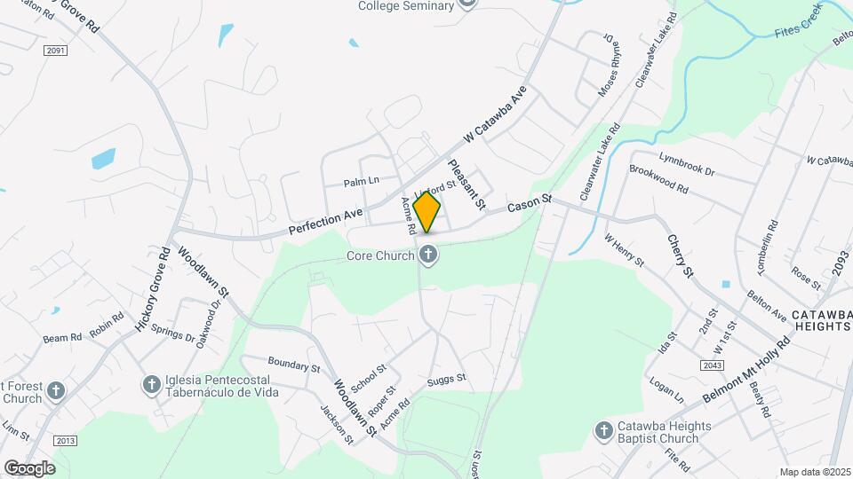 1111 Cason St Map and Location Details