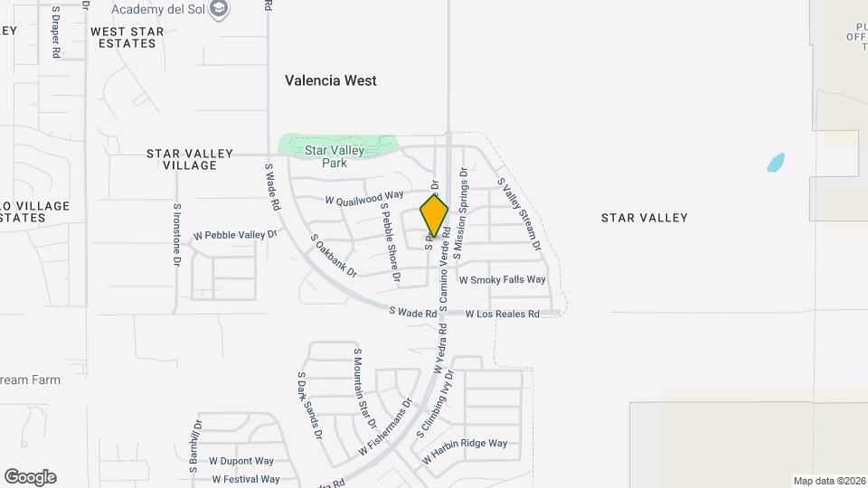 7159 S Providence Dr Map and Location Details