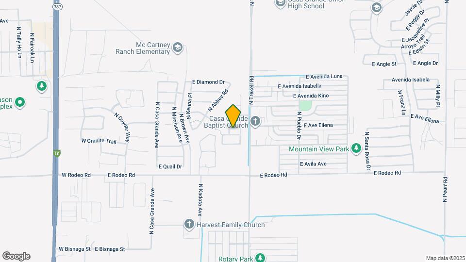 960 E Cactus Wren Dr Map and Location Details