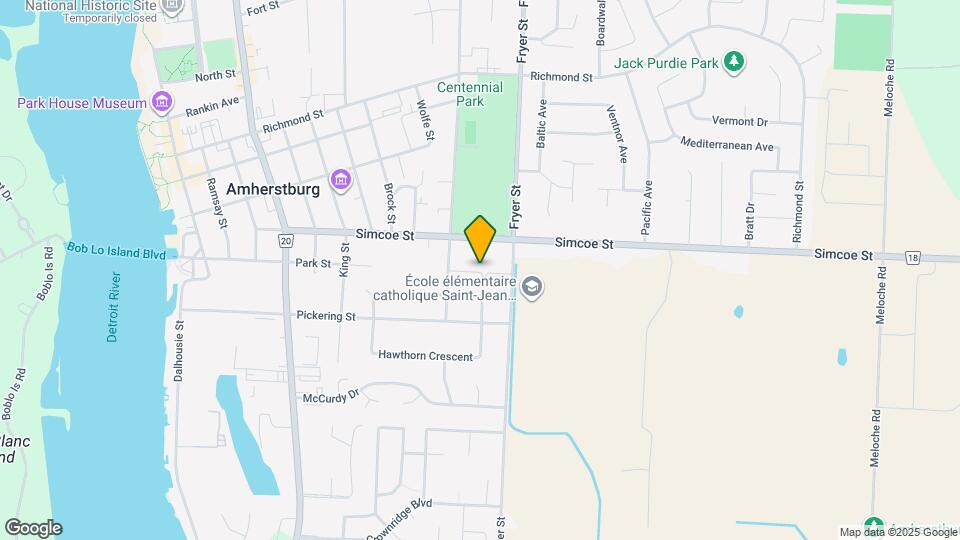 330 Fryer St Map and Location Details