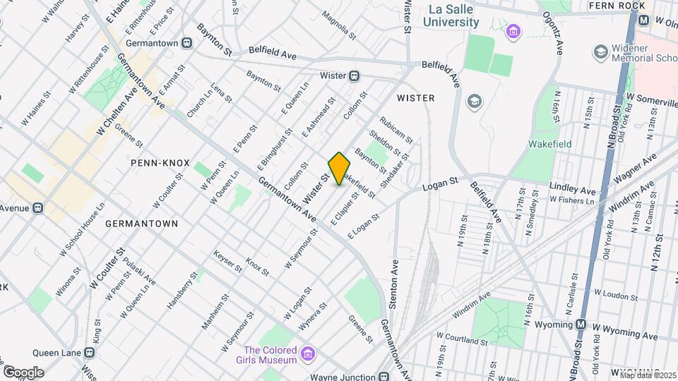 88 E Garfield St Map and Location Details