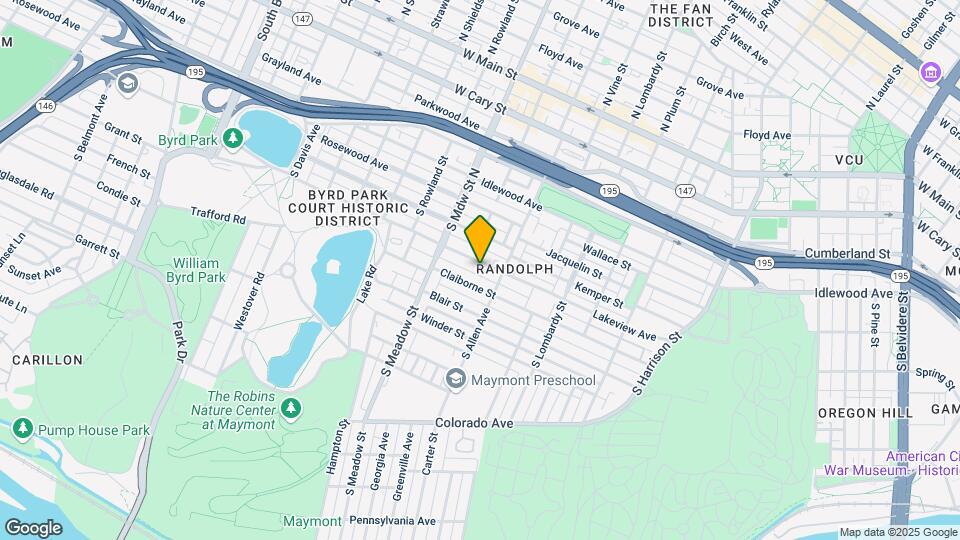 1809 Lakeview Ave Map and Location Details