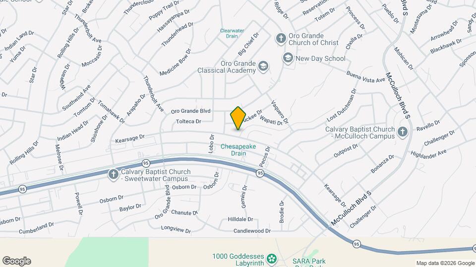 3393 Kearsage Dr, Unit 3393 Map and Location Details