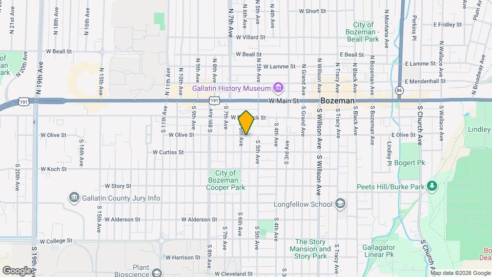 516 W Olive St, Unit SI ID1629231P Map and Location Details