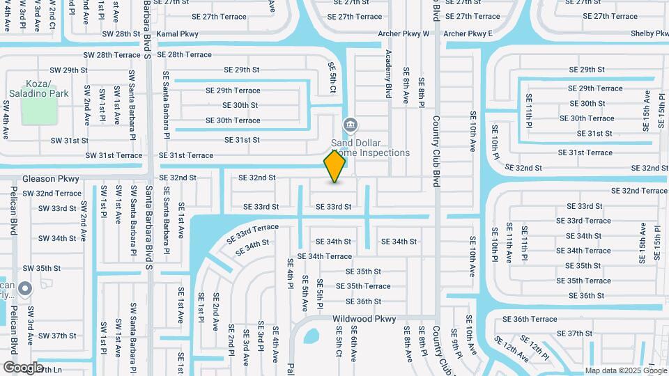 523 SE 32nd Terrace Map and Location Details