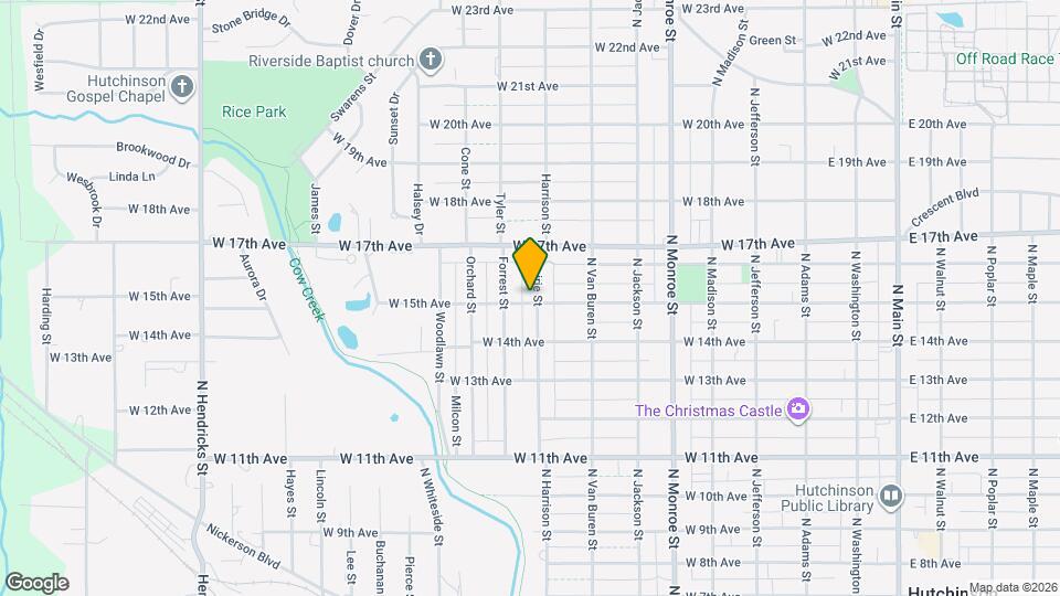 1501 Prairie St Map and Location Details