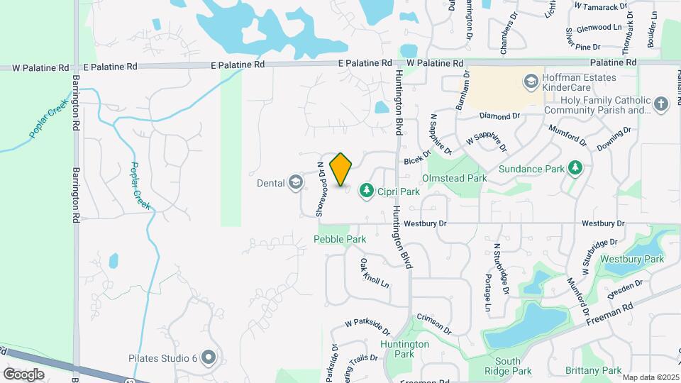 4480 Shorewood Ct Map and Location Details