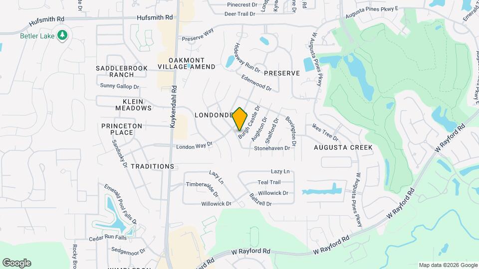 25003 Burgh Castle Dr Map and Location Details