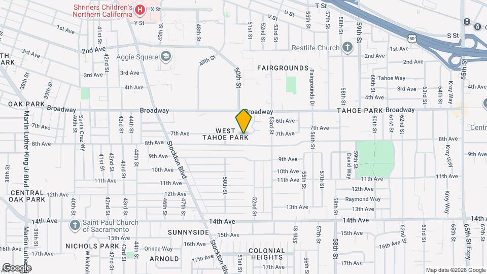 5072 7th Ave Map and Location Details